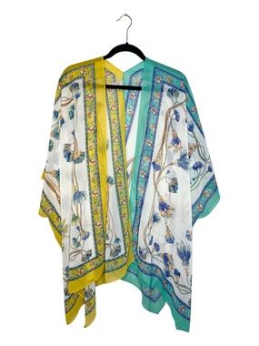 Chico’s Bohemian Festival Scarf cover up cardigan